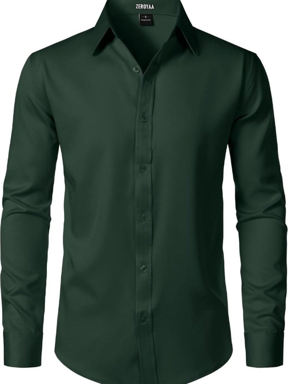 Men's Wrinkle-Free Long Sleeve Dress Shirt | Classic Fit, Office & Casual Wear